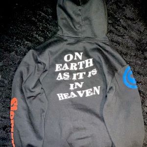 Black Graphic Hoodie